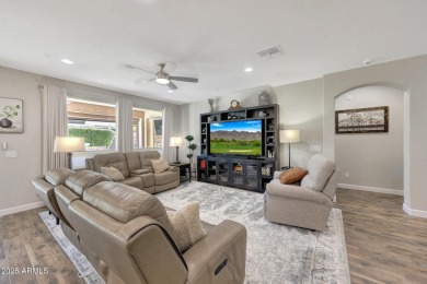 Welcome to a rare and beautifully upgraded single-level home in on Encanterra Country Club in Arizona - for sale on GolfHomes.com, golf home, golf lot