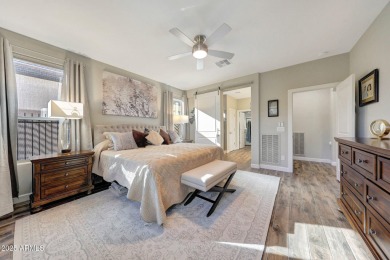 Welcome to a rare and beautifully upgraded single-level home in on Encanterra Country Club in Arizona - for sale on GolfHomes.com, golf home, golf lot