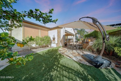 Welcome to a rare and beautifully upgraded single-level home in on Encanterra Country Club in Arizona - for sale on GolfHomes.com, golf home, golf lot