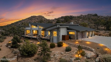 Experience a masterclass estate of contemporary architecture on Talking Rock Golf Club in Arizona - for sale on GolfHomes.com, golf home, golf lot