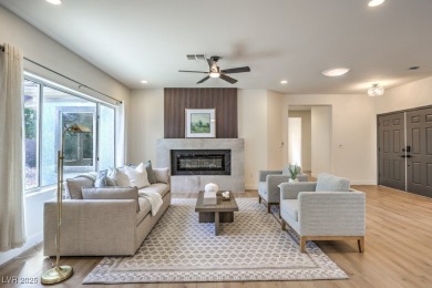 Located in the 55+ Sun City Anthem community, this beautifully on Rio Secco Golf Club in Nevada - for sale on GolfHomes.com, golf home, golf lot