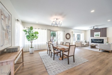 Located in the 55+ Sun City Anthem community, this beautifully on Rio Secco Golf Club in Nevada - for sale on GolfHomes.com, golf home, golf lot