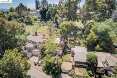 Quirky, unique House, 2 Units, 2000 sq ft. This is the most on Lake Chabot Golf Course in California - for sale on GolfHomes.com, golf home, golf lot