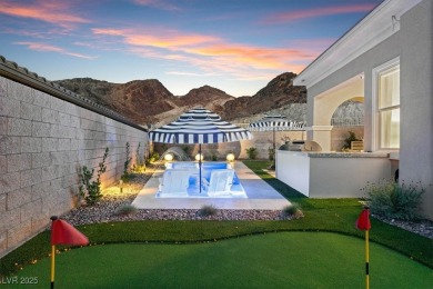 Experience resort-style living in this luxurious single-story on South Shore At Lake Las Vegas in Nevada - for sale on GolfHomes.com, golf home, golf lot