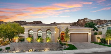 Experience resort-style living in this luxurious single-story on South Shore At Lake Las Vegas in Nevada - for sale on GolfHomes.com, golf home, golf lot