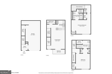 Welcome to the pristine newer construction (2013) townhome on Bobby Jones Golf Club in Georgia - for sale on GolfHomes.com, golf home, golf lot