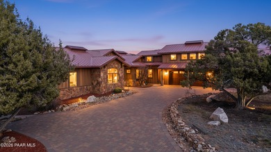 Experience the pinnacle of high-desert luxury in this on Talking Rock Golf Club in Arizona - for sale on GolfHomes.com, golf home, golf lot