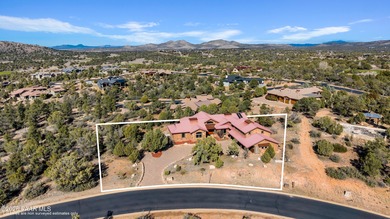 Experience the pinnacle of high-desert luxury in this on Talking Rock Golf Club in Arizona - for sale on GolfHomes.com, golf home, golf lot