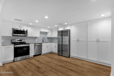 Discover resort-style living at  beautifully remodeled 2-bedroom on Scottsdale Shadows in Arizona - for sale on GolfHomes.com, golf home, golf lot