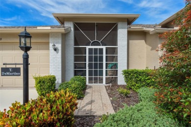 This end-unit Sea Breeze Villa nestled within Pine Meadow on Heritage Pines Country Club in Florida - for sale on GolfHomes.com, golf home, golf lot