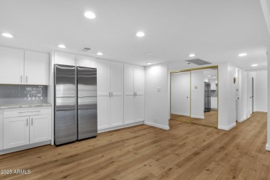 Discover resort-style living at  beautifully remodeled 2-bedroom on Scottsdale Shadows in Arizona - for sale on GolfHomes.com, golf home, golf lot
