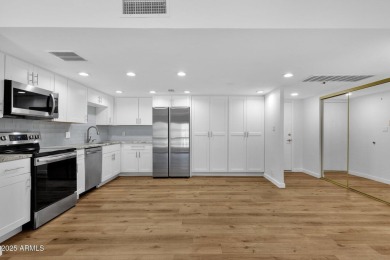 Discover resort-style living at  beautifully remodeled 2-bedroom on Scottsdale Shadows in Arizona - for sale on GolfHomes.com, golf home, golf lot