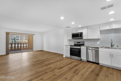 Discover resort-style living at  beautifully remodeled 2-bedroom on Scottsdale Shadows in Arizona - for sale on GolfHomes.com, golf home, golf lot