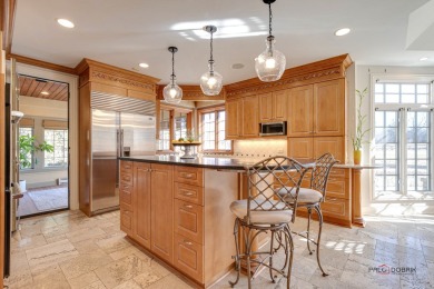 Discover luxury living in this stunning 4-bedroom, 4.2-bath home on Conway Farms Golf Club in Illinois - for sale on GolfHomes.com, golf home, golf lot