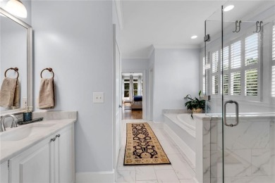 Welcome home to this stunning blend of luxurious living on Laurel Springs Golf Club in Georgia - for sale on GolfHomes.com, golf home, golf lot