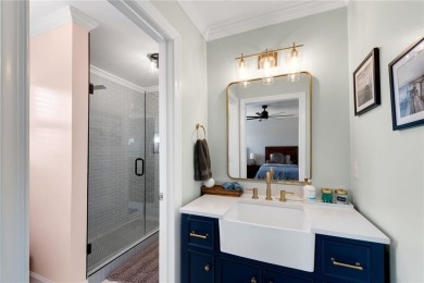 Welcome home to this stunning blend of luxurious living on Laurel Springs Golf Club in Georgia - for sale on GolfHomes.com, golf home, golf lot