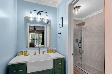 Welcome home to this stunning blend of luxurious living on Laurel Springs Golf Club in Georgia - for sale on GolfHomes.com, golf home, golf lot