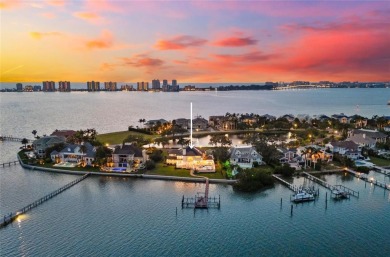 Welcome to this extraordinary waterfront estate located on a on Belleair Country Club in Florida - for sale on GolfHomes.com, golf home, golf lot