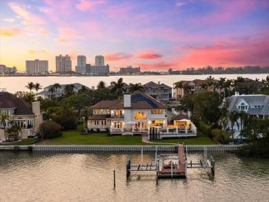 Welcome to this extraordinary waterfront estate located on a on Belleair Country Club in Florida - for sale on GolfHomes.com, golf home, golf lot