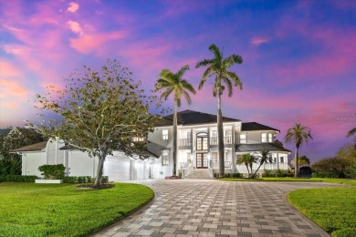 Welcome to this extraordinary waterfront estate located on a on Belleair Country Club in Florida - for sale on GolfHomes.com, golf home, golf lot