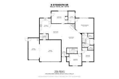 Prime Bella Vista location! This move-in ready home with a on Branchwood Golf Course in Arkansas - for sale on GolfHomes.com, golf home, golf lot