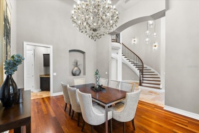 Behind the private gates of this distinguished Belleair estate on Belleview Biltmore Golf Club in Florida - for sale on GolfHomes.com, golf home, golf lot