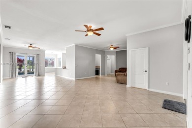 BEAUTIFUL PALM ISLES ESTATE HOME W/ GOLF AND LAKE VIEW. This on Keys Gate Golf Club in Florida - for sale on GolfHomes.com, golf home, golf lot