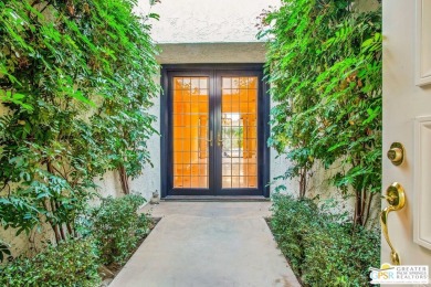 Solid and beveled glass double door entry ways greet you to the on The Springs Country Club in California - for sale on GolfHomes.com, golf home, golf lot