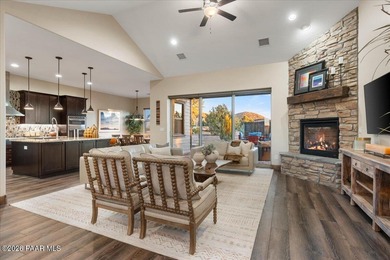 Luxury Modern Ranch Home with Timeless Designer Finishes set on on Talking Rock Golf Club in Arizona - for sale on GolfHomes.com, golf home, golf lot