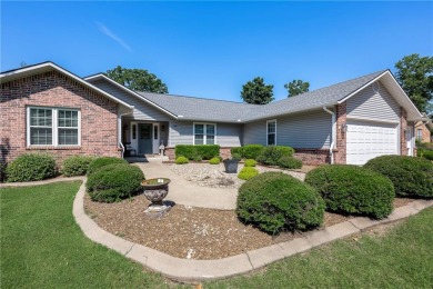 Stunning one level home on the Highlands golf course. The 17th on Bella Vista Country Club - Highlands in Arkansas - for sale on GolfHomes.com, golf home, golf lot