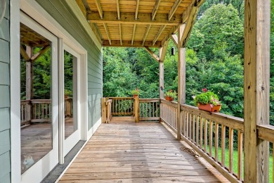 Welcome to this charming one-level home, perfectly situated to on Mountain Harbour Golf Club in North Carolina - for sale on GolfHomes.com, golf home, golf lot