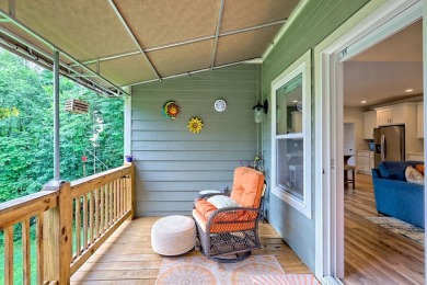 Welcome to this charming one-level home, perfectly situated to on Mountain Harbour Golf Club in North Carolina - for sale on GolfHomes.com, golf home, golf lot