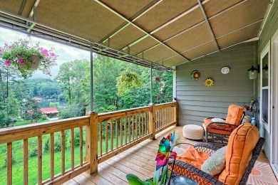 Welcome to this charming one-level home, perfectly situated to on Mountain Harbour Golf Club in North Carolina - for sale on GolfHomes.com, golf home, golf lot