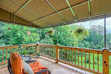 Welcome to this charming one-level home, perfectly situated to on Mountain Harbour Golf Club in North Carolina - for sale on GolfHomes.com, golf home, golf lot