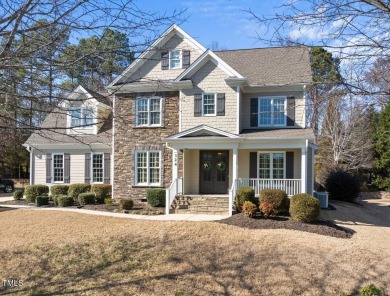 HERITAGE! Step through the double front doors to the foyer on Heritage Golf Club in North Carolina - for sale on GolfHomes.com, golf home, golf lot