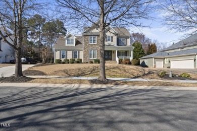 HERITAGE! Step through the double front doors to the foyer on Heritage Golf Club in North Carolina - for sale on GolfHomes.com, golf home, golf lot