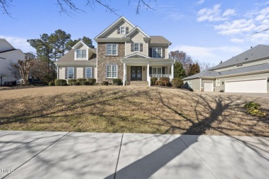 HERITAGE! Step through the double front doors to the foyer on Heritage Golf Club in North Carolina - for sale on GolfHomes.com, golf home, golf lot