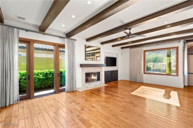 Cradled by the Red Rock Mountains, this exceptional estate on Red Rock Country Club in Nevada - for sale on GolfHomes.com, golf home, golf lot