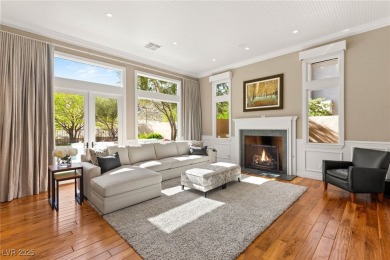 Cradled by the Red Rock Mountains, this exceptional estate on Red Rock Country Club in Nevada - for sale on GolfHomes.com, golf home, golf lot