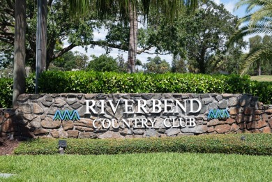 Beautifully updated, open concept 1/1.5 with 24' porcelain tile on Riverbend Golf Club in Florida - for sale on GolfHomes.com, golf home, golf lot