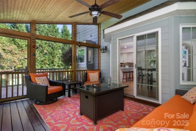 Meticulously cared-for home mixes elegance w/ comfort in this on Reems Creek Golf Club in North Carolina - for sale on GolfHomes.com, golf home, golf lot