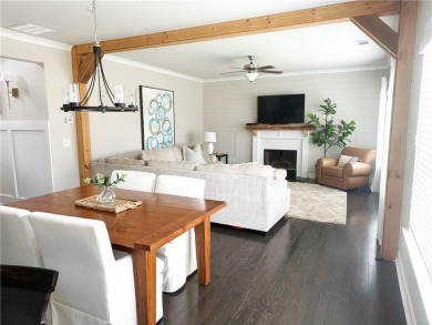 This Craftsman style home was originally the neighborhood MODEL on Traditions of Braselton Golf Club in Georgia - for sale on GolfHomes.com, golf home, golf lot
