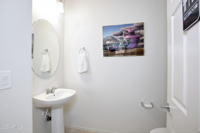 On a quiet street one of the newest resale Festival homes awaits on Copper Canyon Golf Club in Arizona - for sale on GolfHomes.com, golf home, golf lot