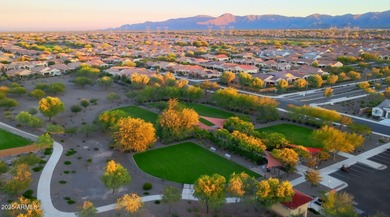 On a quiet street one of the newest resale Festival homes awaits on Copper Canyon Golf Club in Arizona - for sale on GolfHomes.com, golf home, golf lot