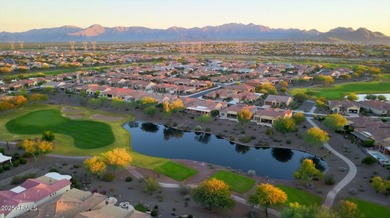 On a quiet street one of the newest resale Festival homes awaits on Copper Canyon Golf Club in Arizona - for sale on GolfHomes.com, golf home, golf lot