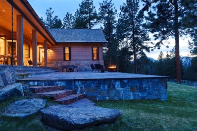 Stunning new western/modern home w/ 4 beds, 4.5 baths offers a on Stock Farm Club in Montana - for sale on GolfHomes.com, golf home, golf lot