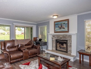 This home is situated just down the fairway from the tee box for on Fairway Village Golf and Country Club in Washington - for sale on GolfHomes.com, golf home, golf lot