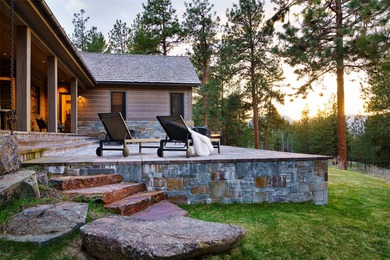 Stunning new western/modern home w/ 4 beds, 4.5 baths offers a on Stock Farm Club in Montana - for sale on GolfHomes.com, golf home, golf lot