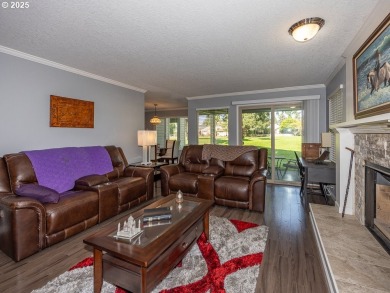 This home is situated just down the fairway from the tee box for on Fairway Village Golf and Country Club in Washington - for sale on GolfHomes.com, golf home, golf lot