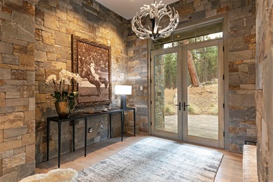 Stunning new western/modern home w/ 4 beds, 4.5 baths offers a on Stock Farm Club in Montana - for sale on GolfHomes.com, golf home, golf lot